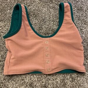 Tiger Friday green and pink top Size axs